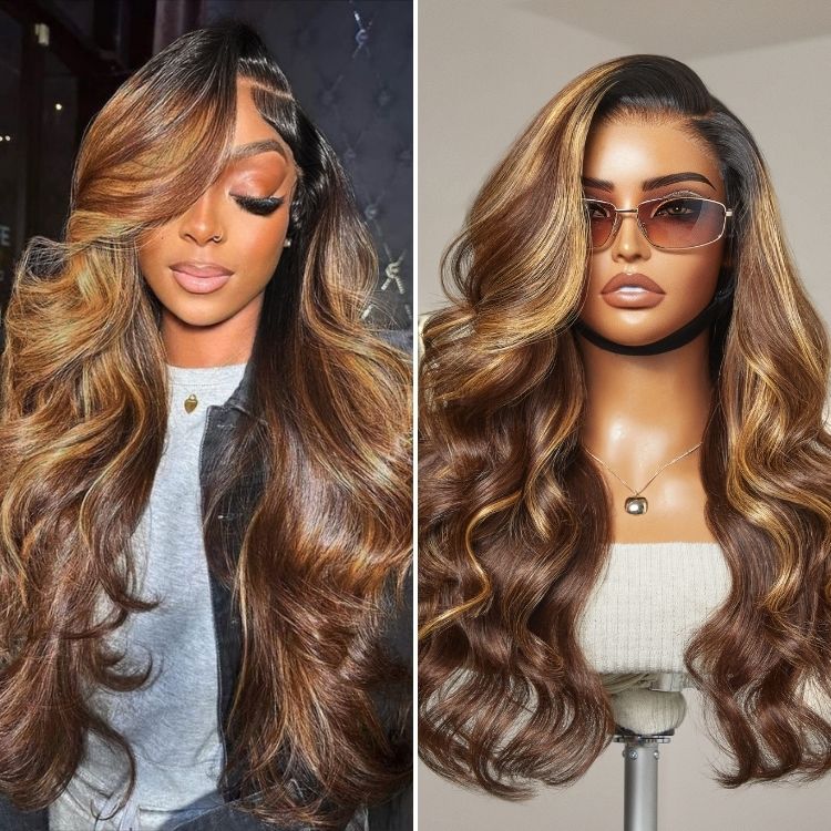 All-Day Comfort™ Wig Glueless 7x6 Closure HD Lace Loose Body Wave Long Wig Pre-Cut Lace