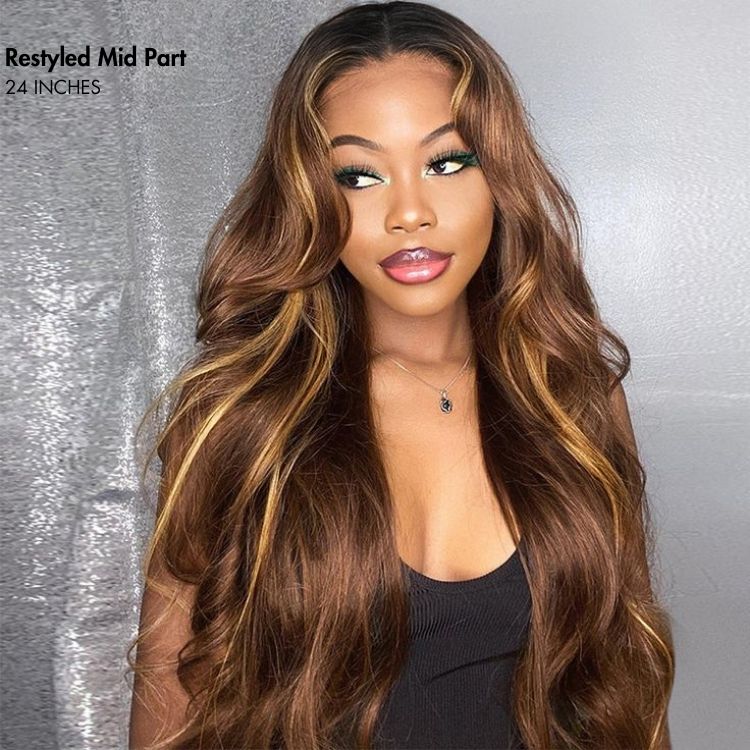 All-Day Comfort™ Wig Glueless 7x6 Closure HD Lace Loose Body Wave Long Wig Pre-Cut Lace