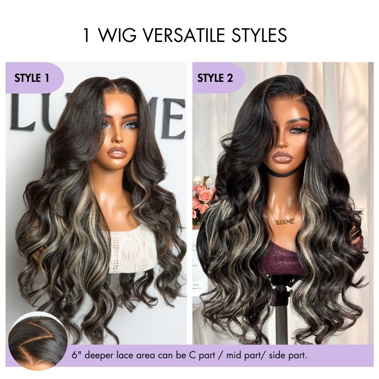 All-Day Comfort™ Wig Glueless 7x6 Closure HD Lace Loose Body Wave Long Wig Pre-Cut Lace