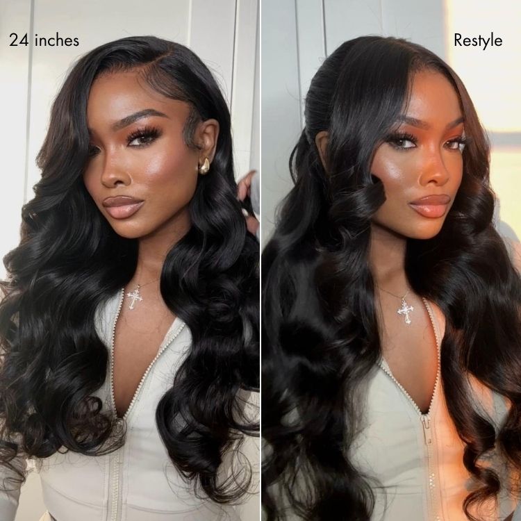 All-Day Comfort™ Wig Glueless 7x6 Closure HD Lace Loose Body Wave Long Wig Pre-Cut Lace