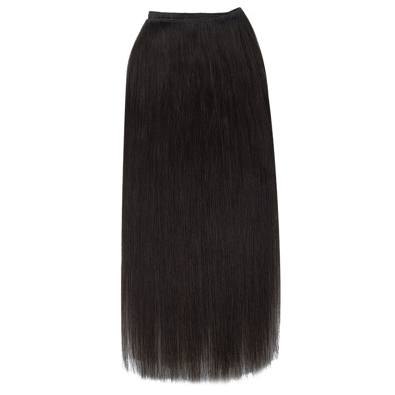 DARK BROWN (2) Sew in Weft Hair Extensions