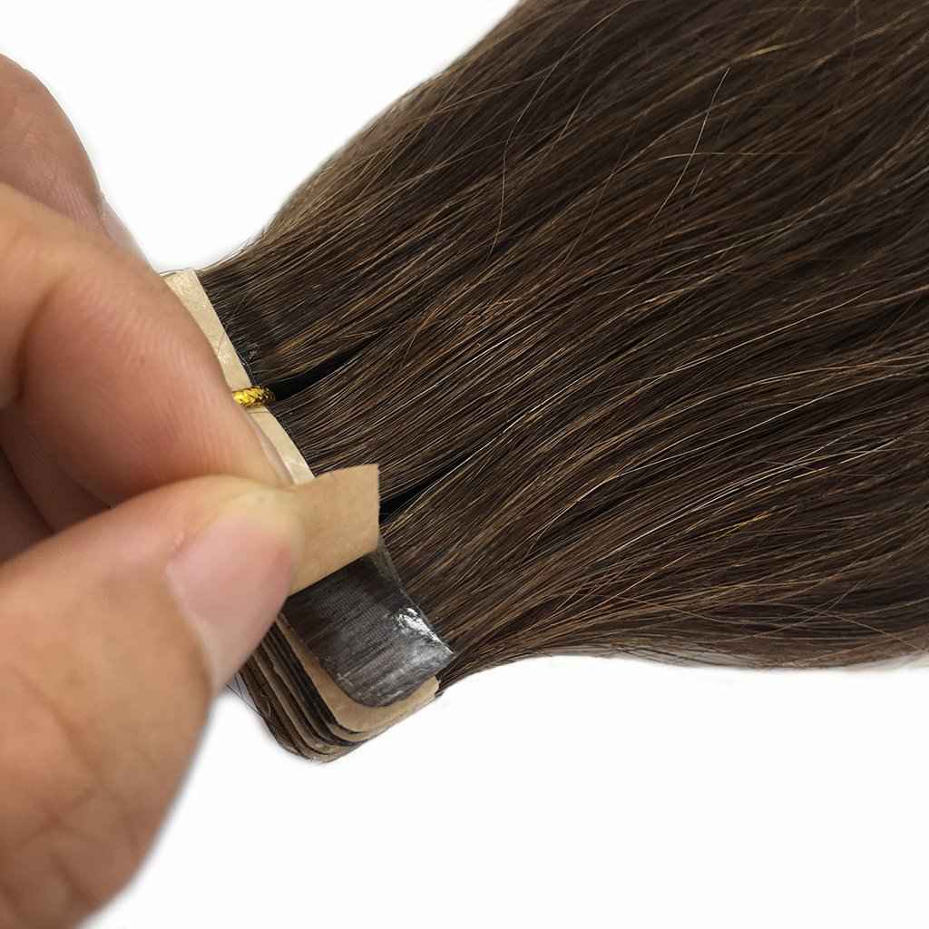 Chocolate Brown (4) Tape In