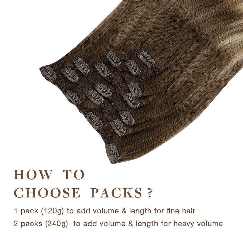 Classic Clip in Hair Extensions