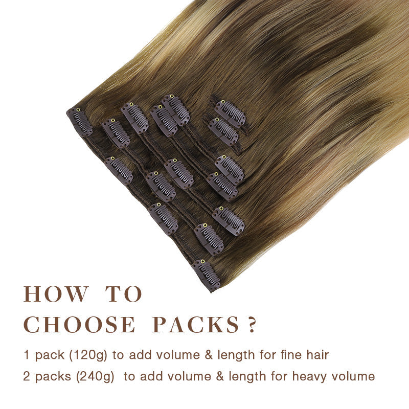 Classic Clip in Hair Extensions