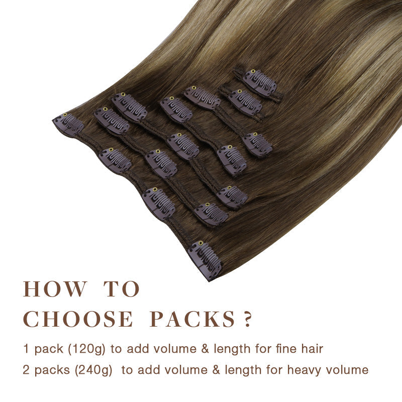Classic Clip in Hair Extensions
