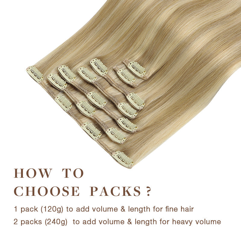 Classic Clip in Hair Extensions