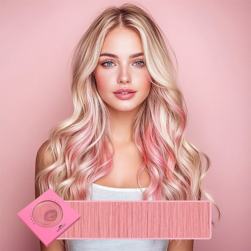 Peach Pink Color Tape In