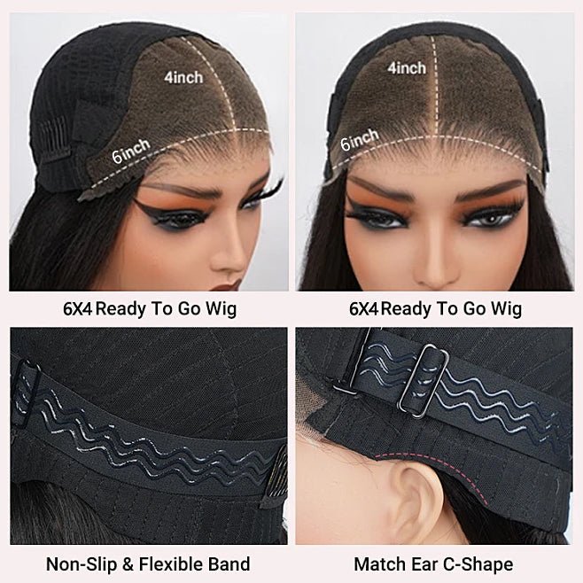 250% Density Kinky Curly 6x4 / 13x4 Lace Front Glueless Human Hair Wig Flash Sale