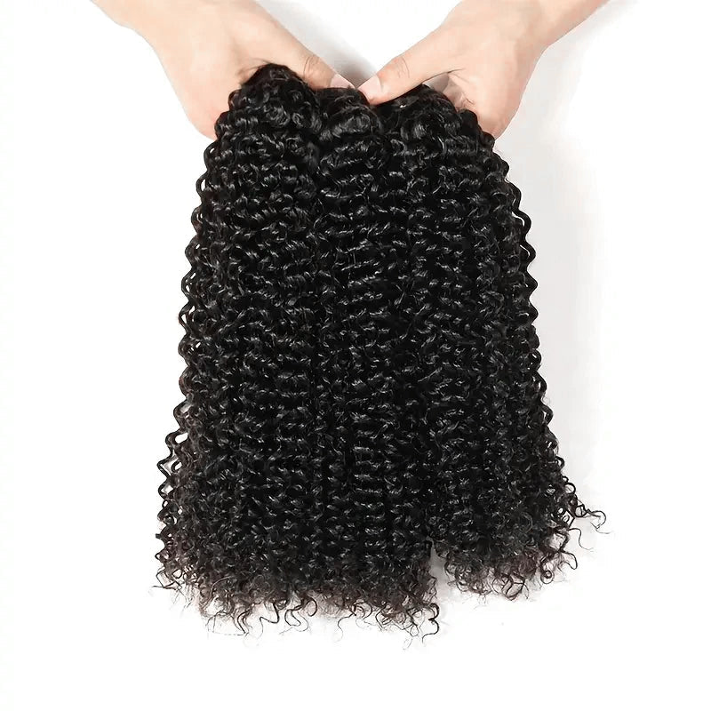 Kinky Curly Bundles Brazilian Curly Hair Bundles Human Hair Weave 3 Bundles