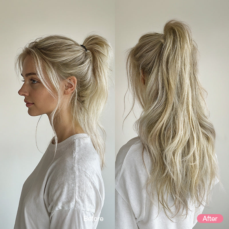 Human Hair Ponytail Extensions