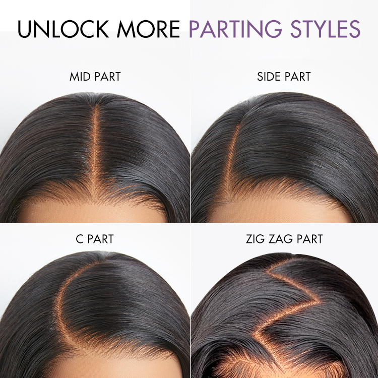 All-Day Comfort™ Wig Glueless 7x6 Closure HD Lace Loose Body Wave Long Wig Pre-Cut Lace
