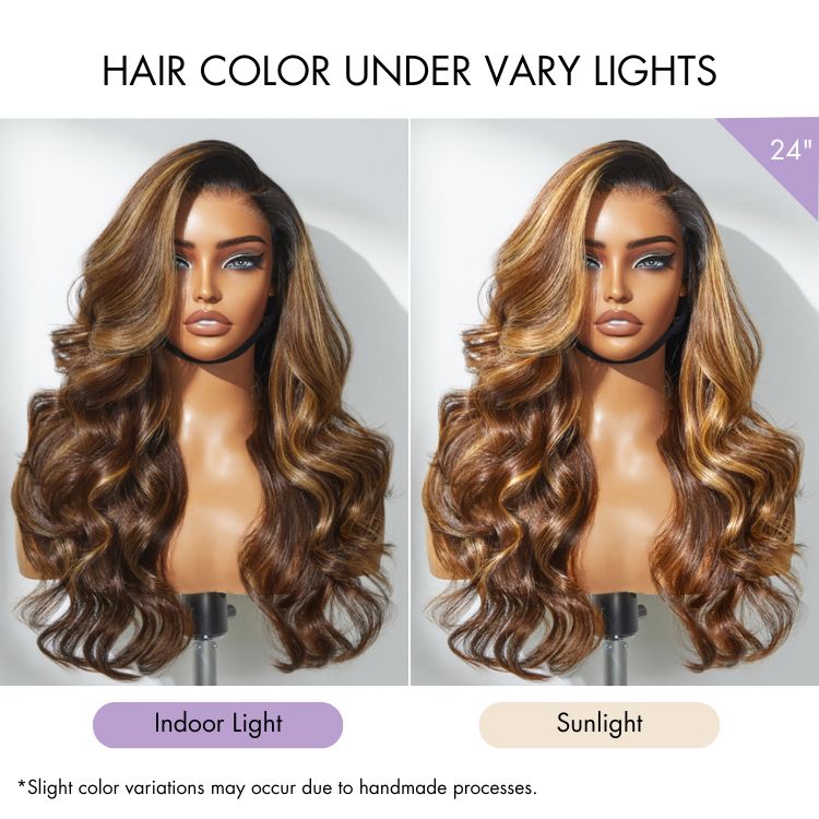 All-Day Comfort™ Wig Glueless 7x6 Closure HD Lace Loose Body Wave Long Wig Pre-Cut Lace