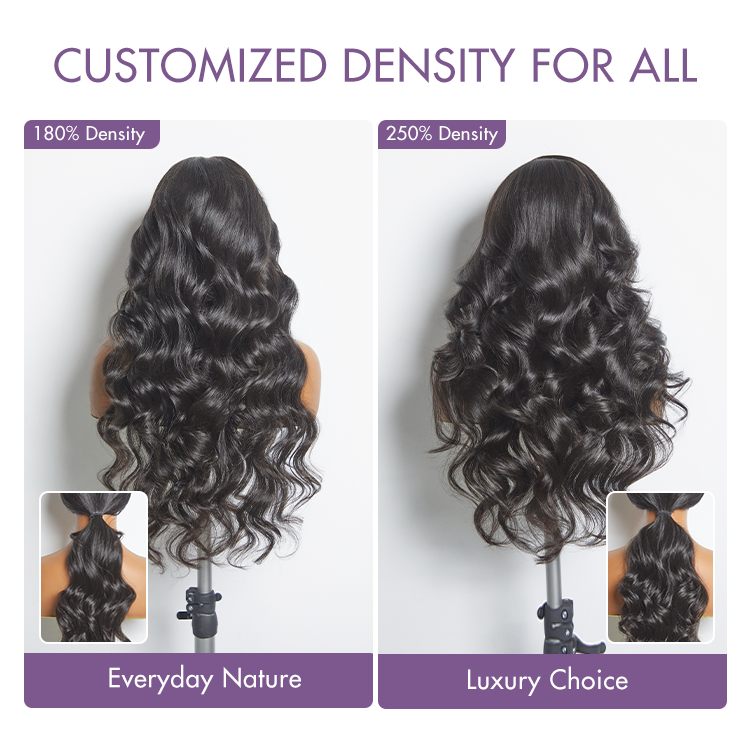 All-Day Comfort™ Wig Glueless 7x6 Closure HD Lace Loose Body Wave Long Wig Pre-Cut Lace