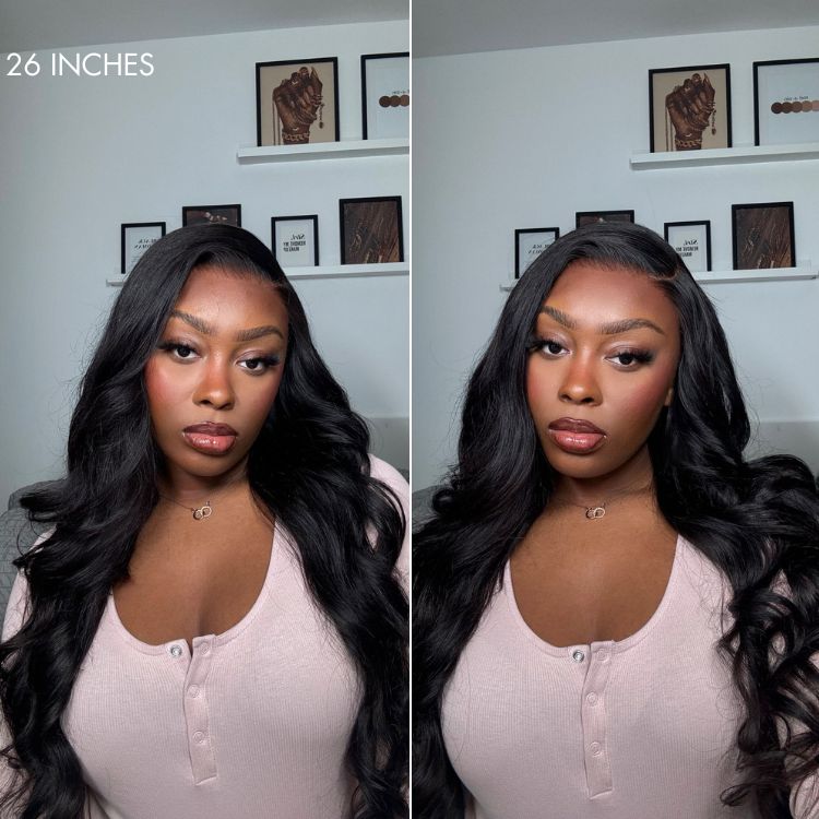 All-Day Comfort™ Wig Glueless 7x6 Closure HD Lace Loose Body Wave Long Wig Pre-Cut Lace