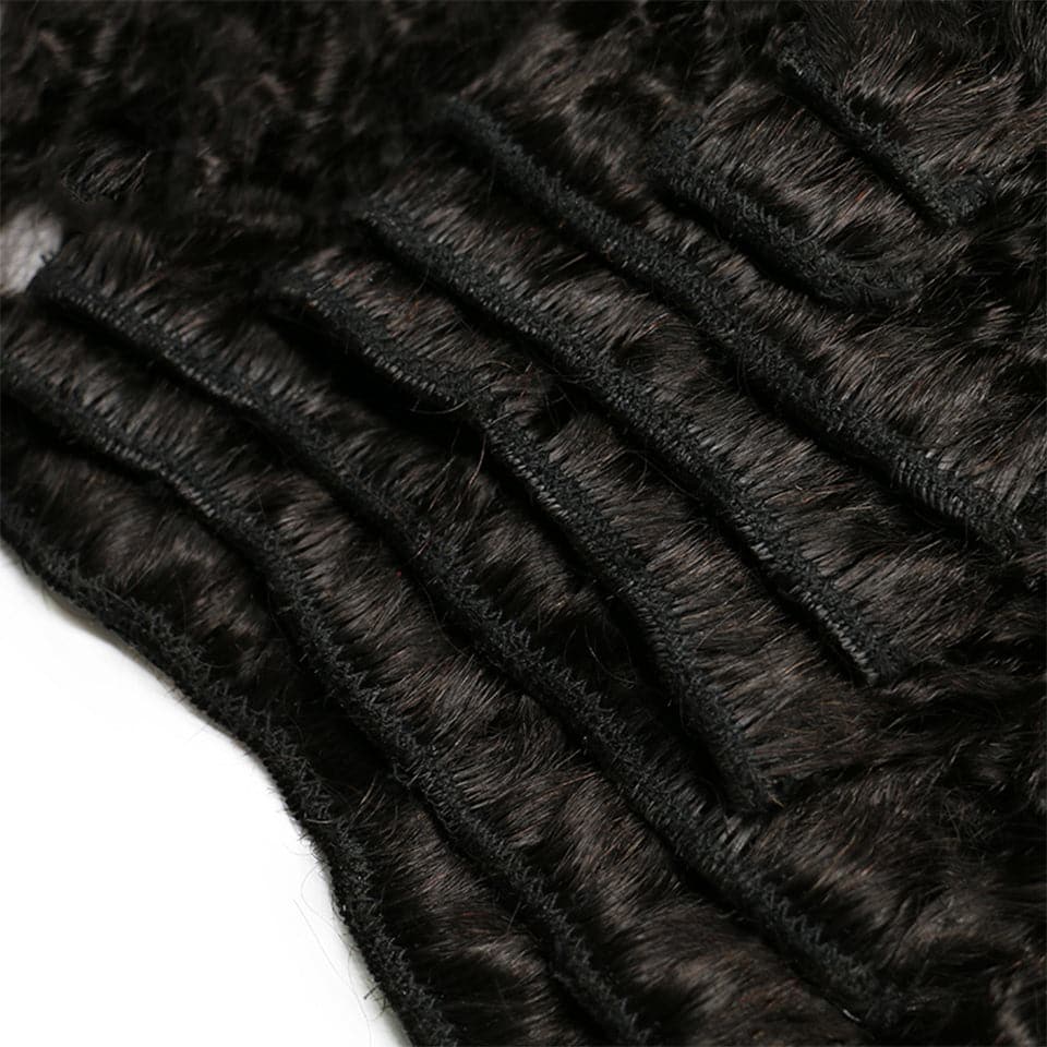Kinky Straight Clip In Human Hair Extensions 8 Pieces/Set 120G Ship Free