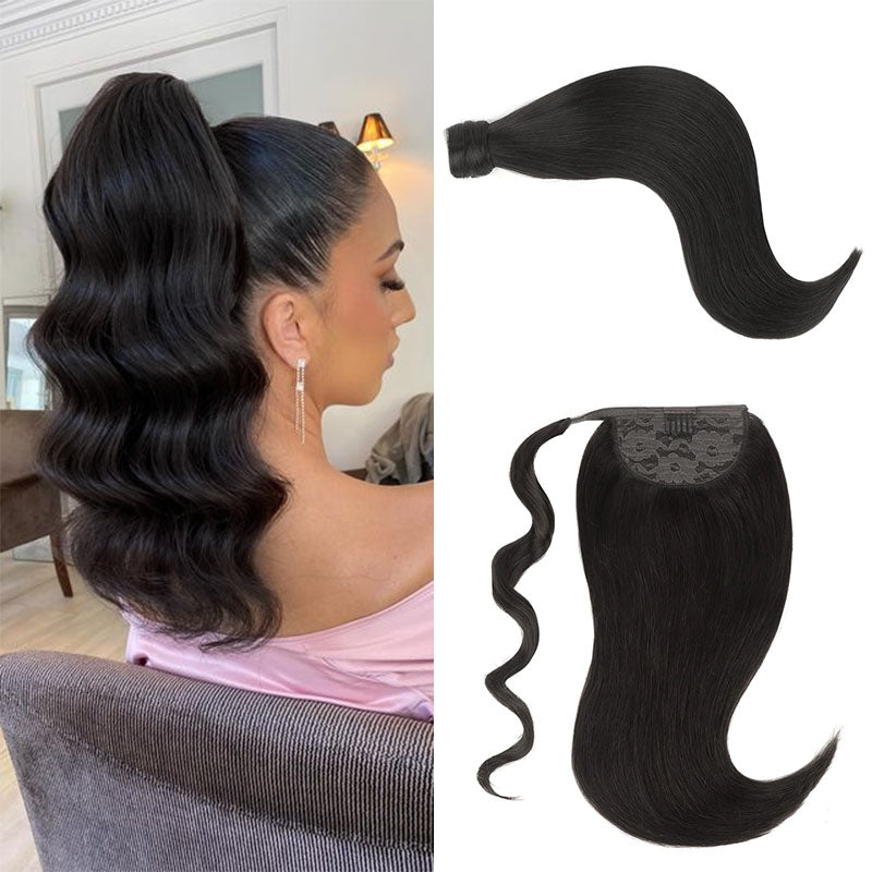 Human Hair Ponytail Extensions