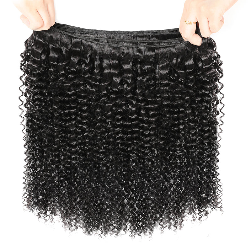 Kinky Curly Bundles Brazilian Curly Hair Bundles Human Hair Weave 3 Bundles
