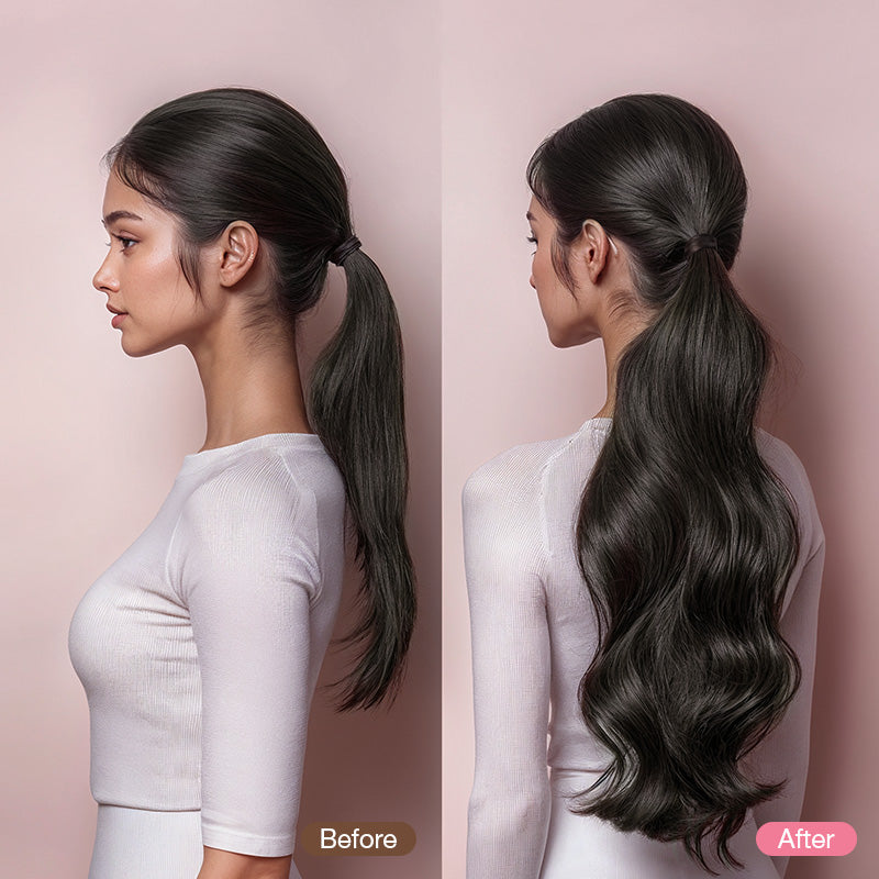 Human Hair Ponytail Extensions