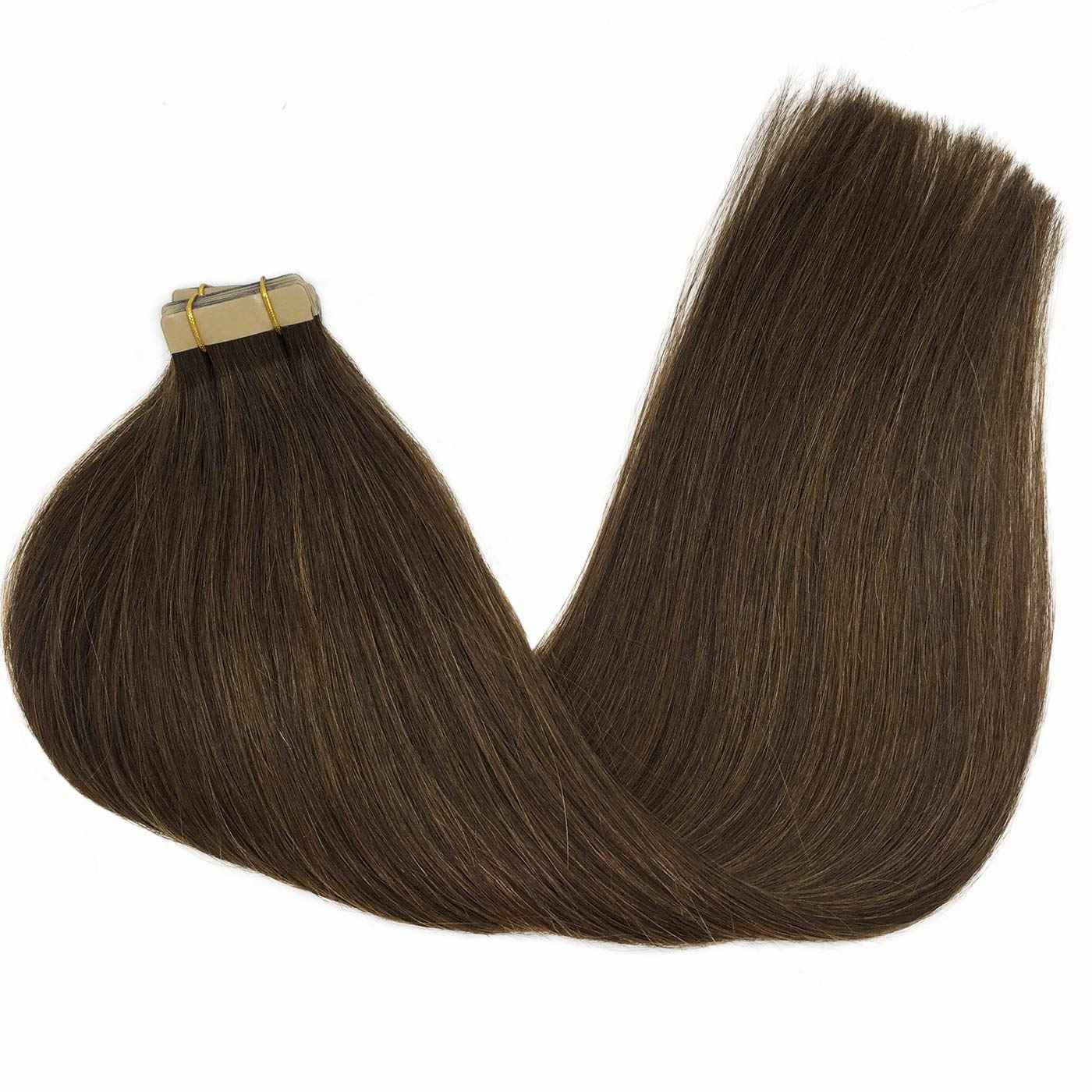 Chocolate Brown (4) Tape In