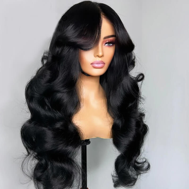 Jasperel Kim K 2x6 Lace Closure Wig | Deep Part Human Hair Wig Transparent Lace All Textures
