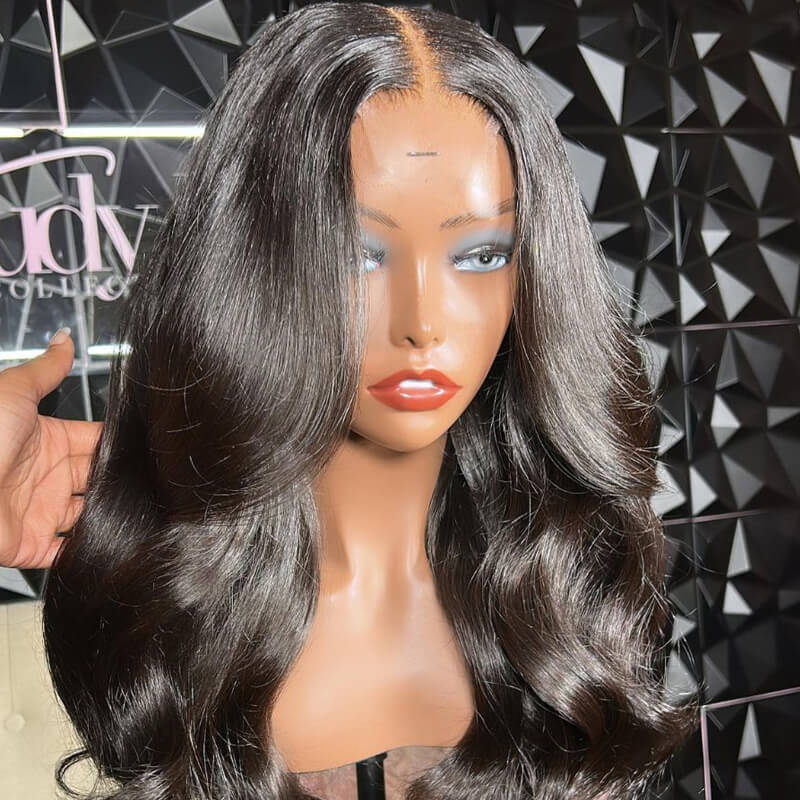 Jasperel Kim K 2x6 Lace Closure Wig | Deep Part Human Hair Wig Transparent Lace All Textures