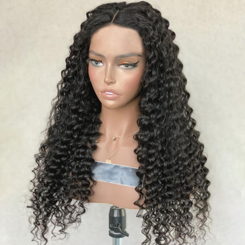 Jasperel Kim K 2x6 Lace Closure Wig | Deep Part Human Hair Wig Transparent Lace All Textures