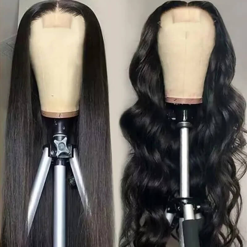 Jasperel Kim K 2x6 Lace Closure Wig | Deep Part Human Hair Wig Transparent Lace All Textures