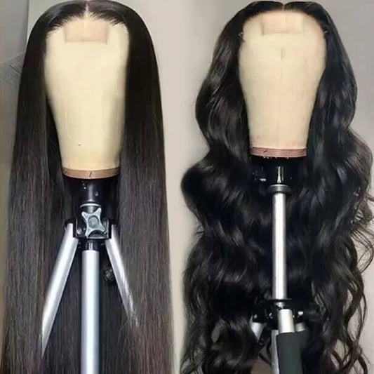 Jasperel Kim K 2x6 Lace Closure Wig | Deep Part Human Hair Wig Transparent Lace All Textures