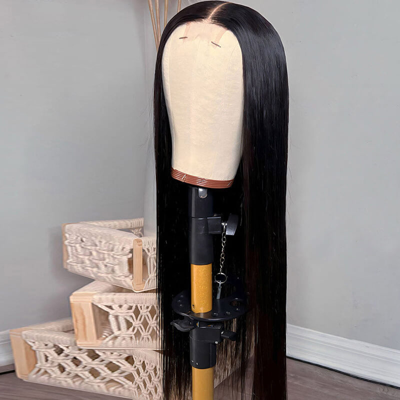 Jasperel Kim K 2x6 Lace Closure Wig | Deep Part Human Hair Wig Transparent Lace All Textures