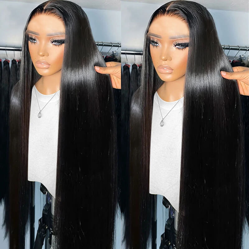 Jasperel Kim K 2x6 Lace Closure Wig | Deep Part Human Hair Wig Transparent Lace All Textures