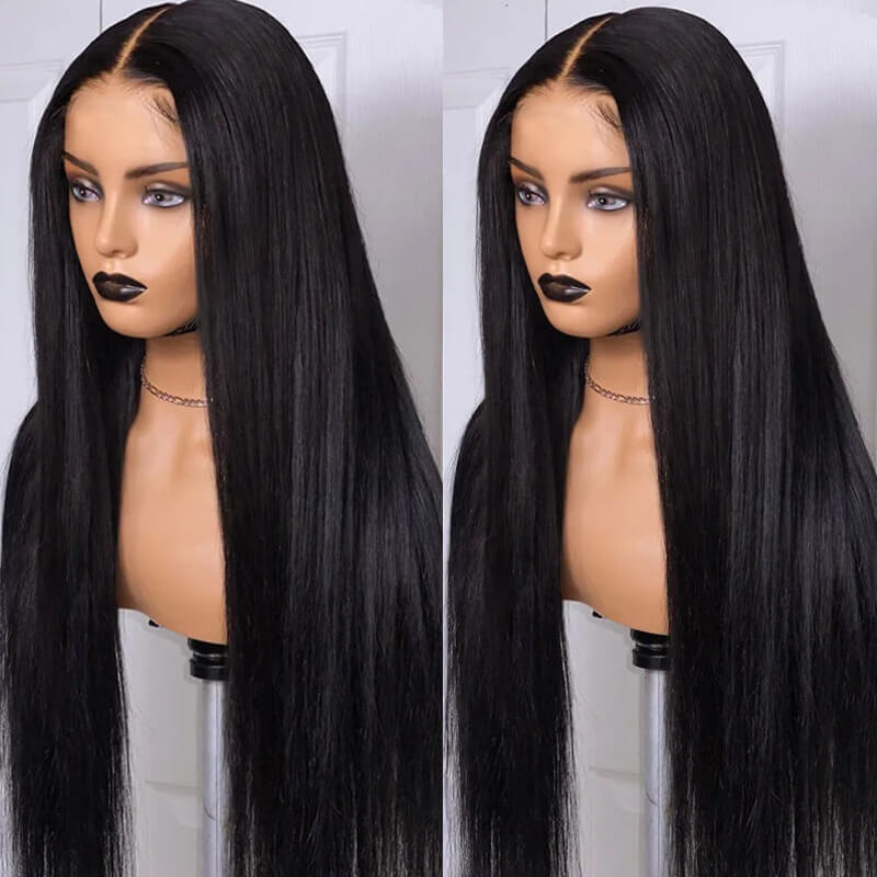 Jasperel Kim K 2x6 Lace Closure Wig | Deep Part Human Hair Wig Transparent Lace All Textures