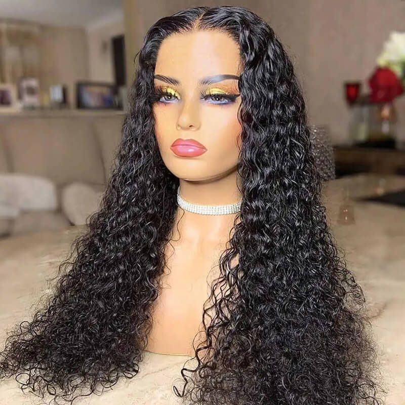 Jasperel Kim K 2x6 Lace Closure Wig | Deep Part Human Hair Wig Transparent Lace All Textures