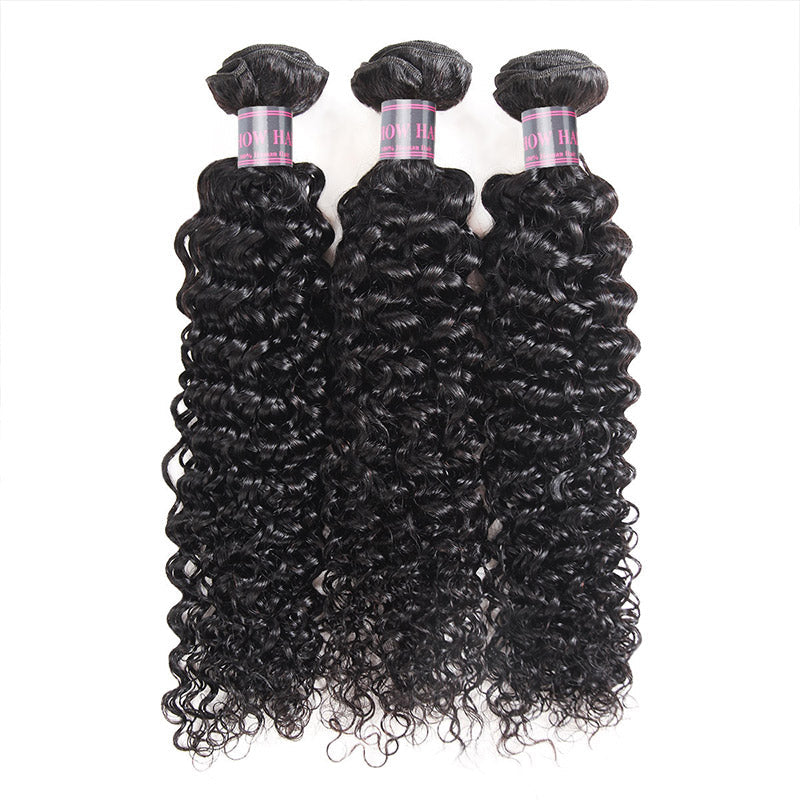 Kinky Curly Bundles Brazilian Curly Hair Bundles Human Hair Weave 3 Bundles