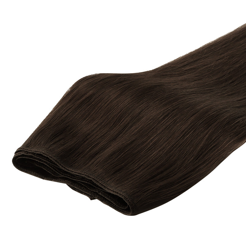 CHOCOLATE BROWN (4) Sew in Weft Hair Extensions