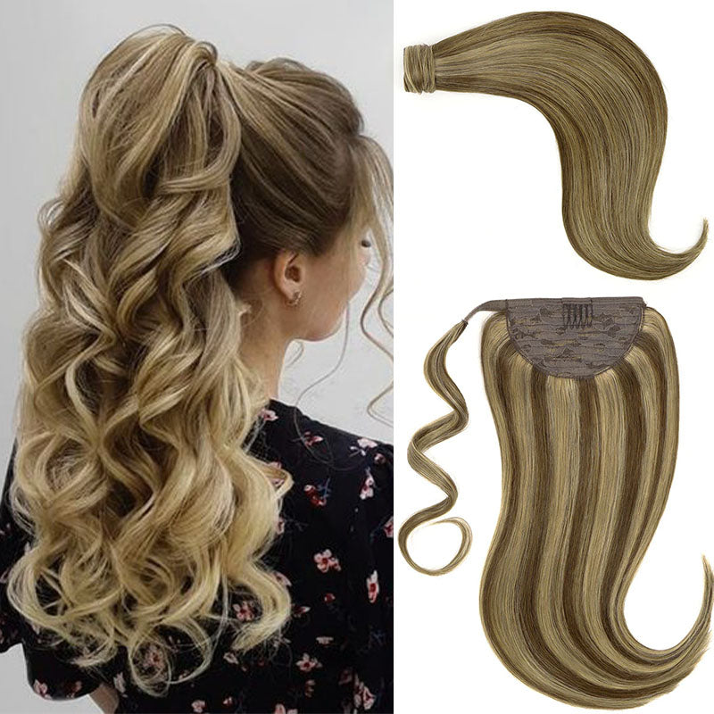Human Hair Ponytail Extensions