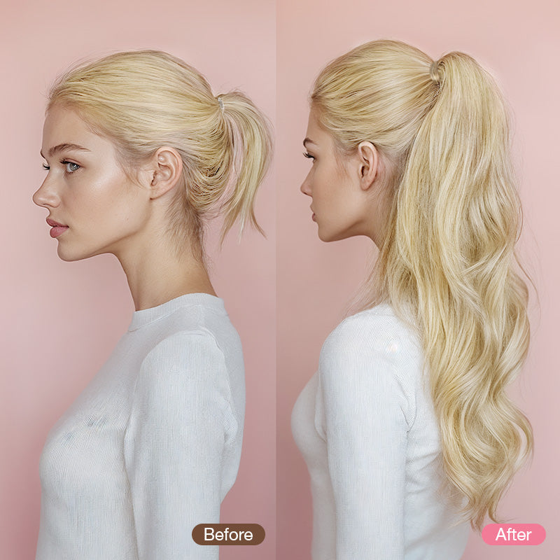 Human Hair Ponytail Extensions