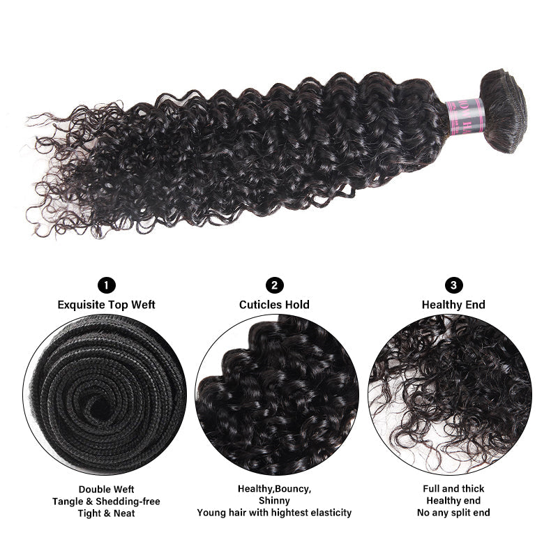 Kinky Curly Bundles Brazilian Curly Hair Bundles Human Hair Weave 3 Bundles