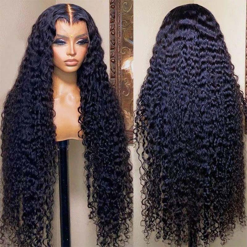 Long HD Glueless Human Hair Wigs 180% Density 5x5/13x6  Straight Body Wave Loose Deep Wave Curly Lace Front Wig