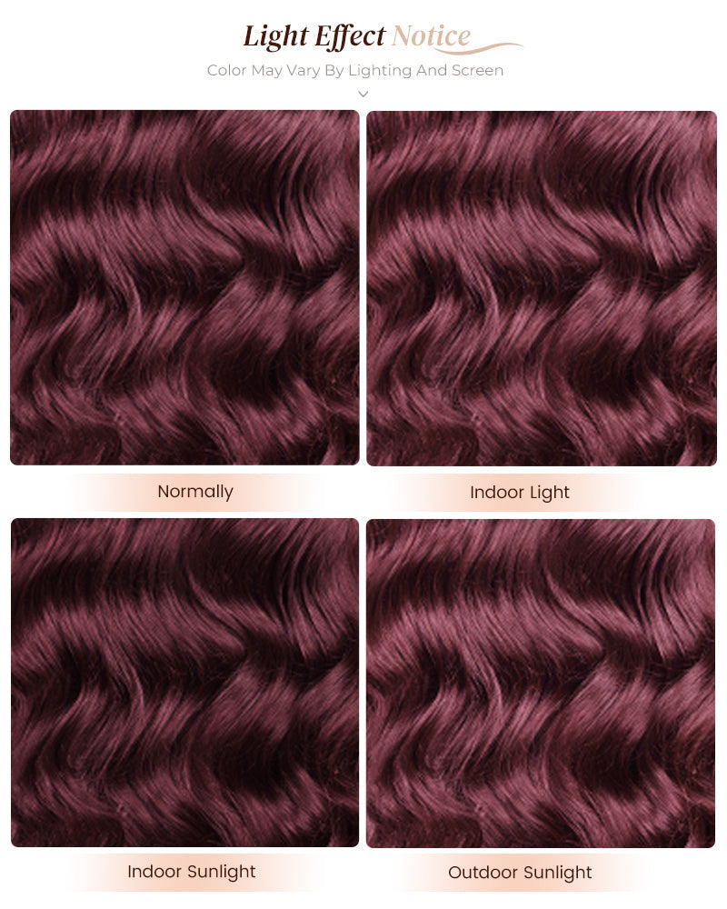 Dark Purple Plum Color Straight 13x4/5x6 Lace Frontal Human Hair Wigs
