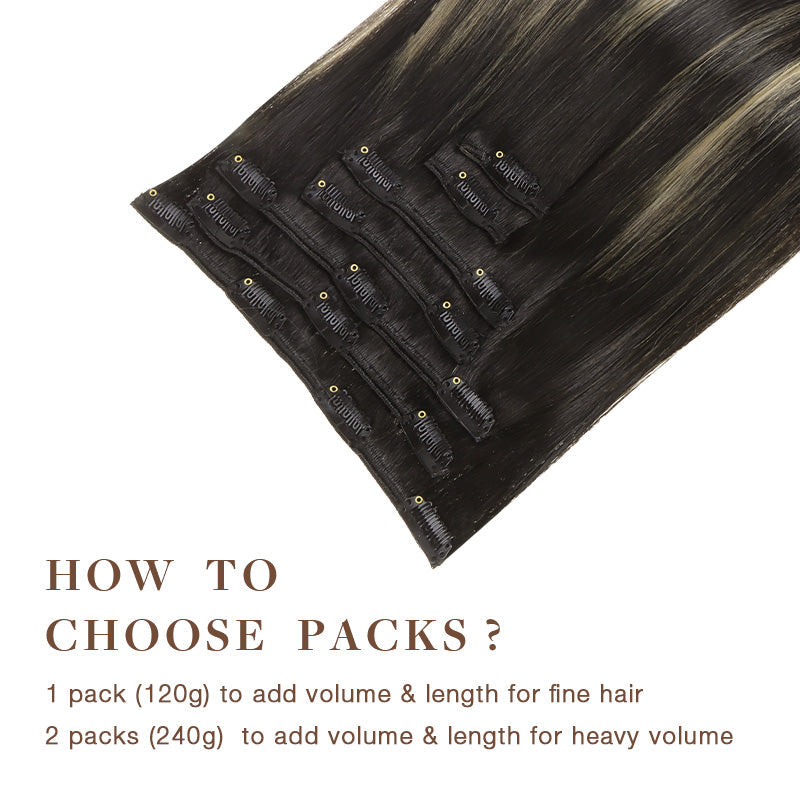 Classic Clip in Hair Extensions