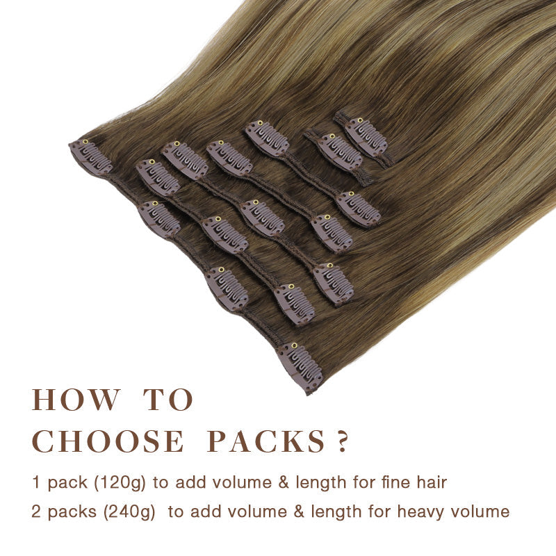 Classic Clip in Hair Extensions