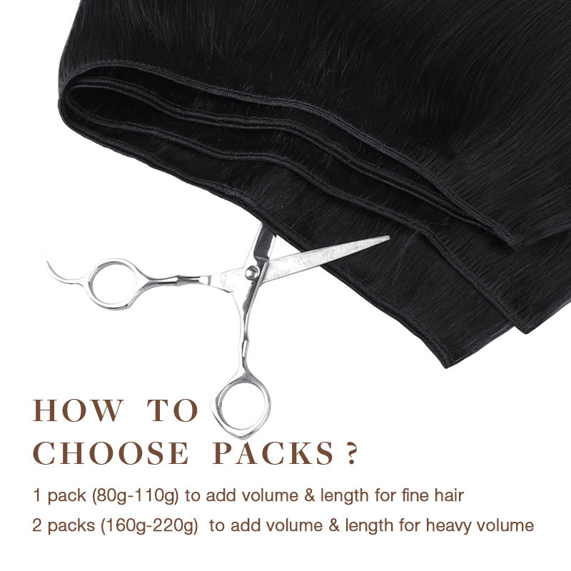 Weft Hair Extensions