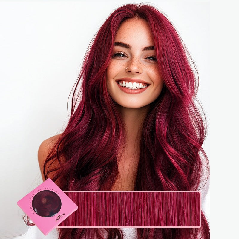 Burgundy Red Color Tape In