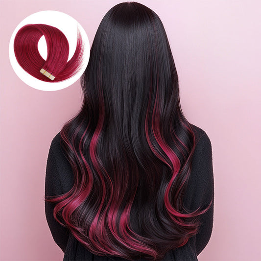 Burgundy Red Color Tape In
