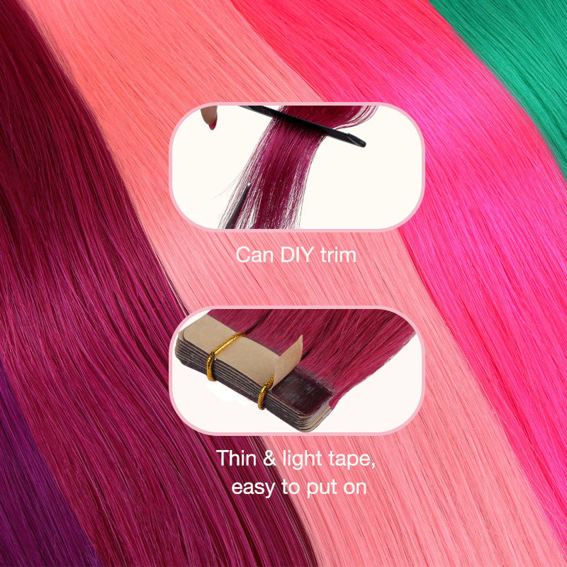 Burgundy Red Color Tape In
