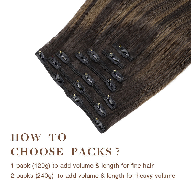 Classic Clip in Hair Extensions