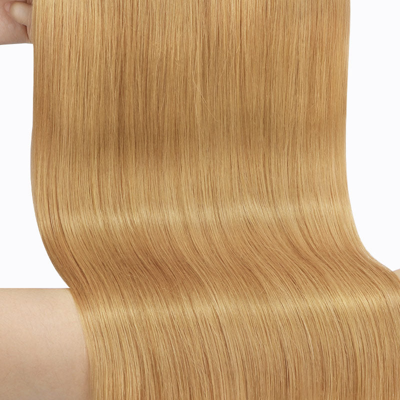 Dirty Blonde (16A) Double Drawn Clip in 160g