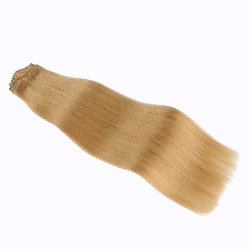 Dirty Blonde (16A) Double Drawn Clip in 160g
