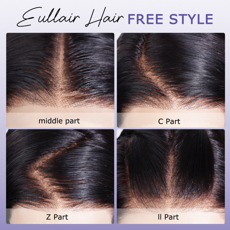 Jasperel  Side Part Drawstring Wig Body Wave Parting Max 4x4 Pre Cut Glueless Wigs Pre Bleached With Baby Hair