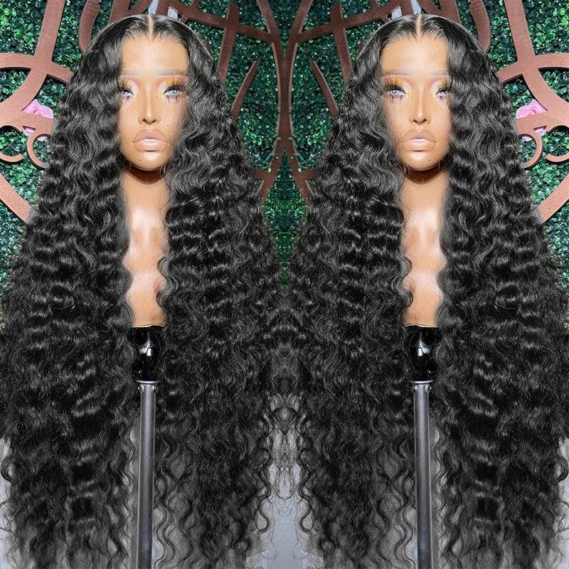Jasperel Kim K 2x6 Lace Closure Wig | Deep Part Human Hair Wig Transparent Lace All Textures